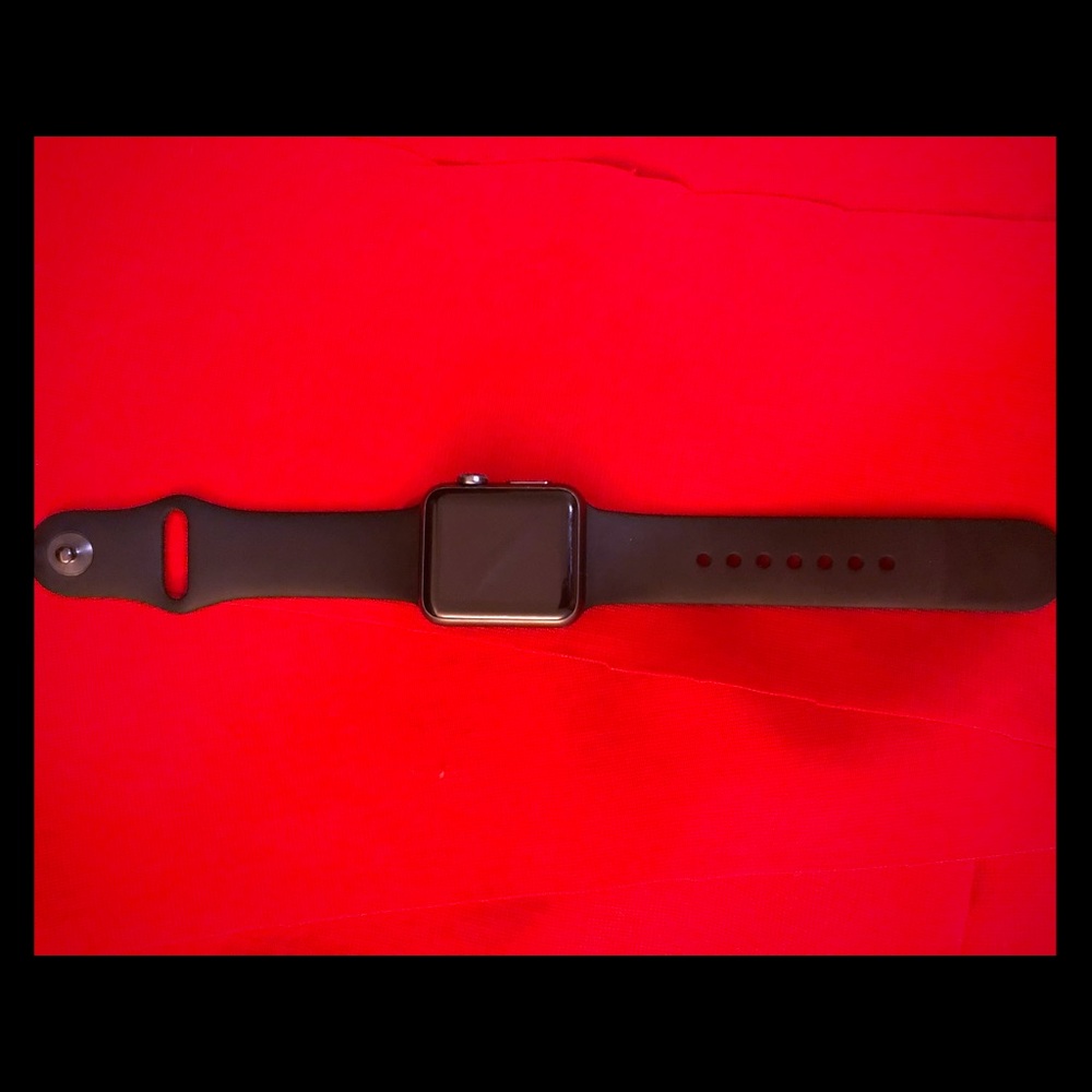 38mm authentic Space Gray Apple Sport Watch